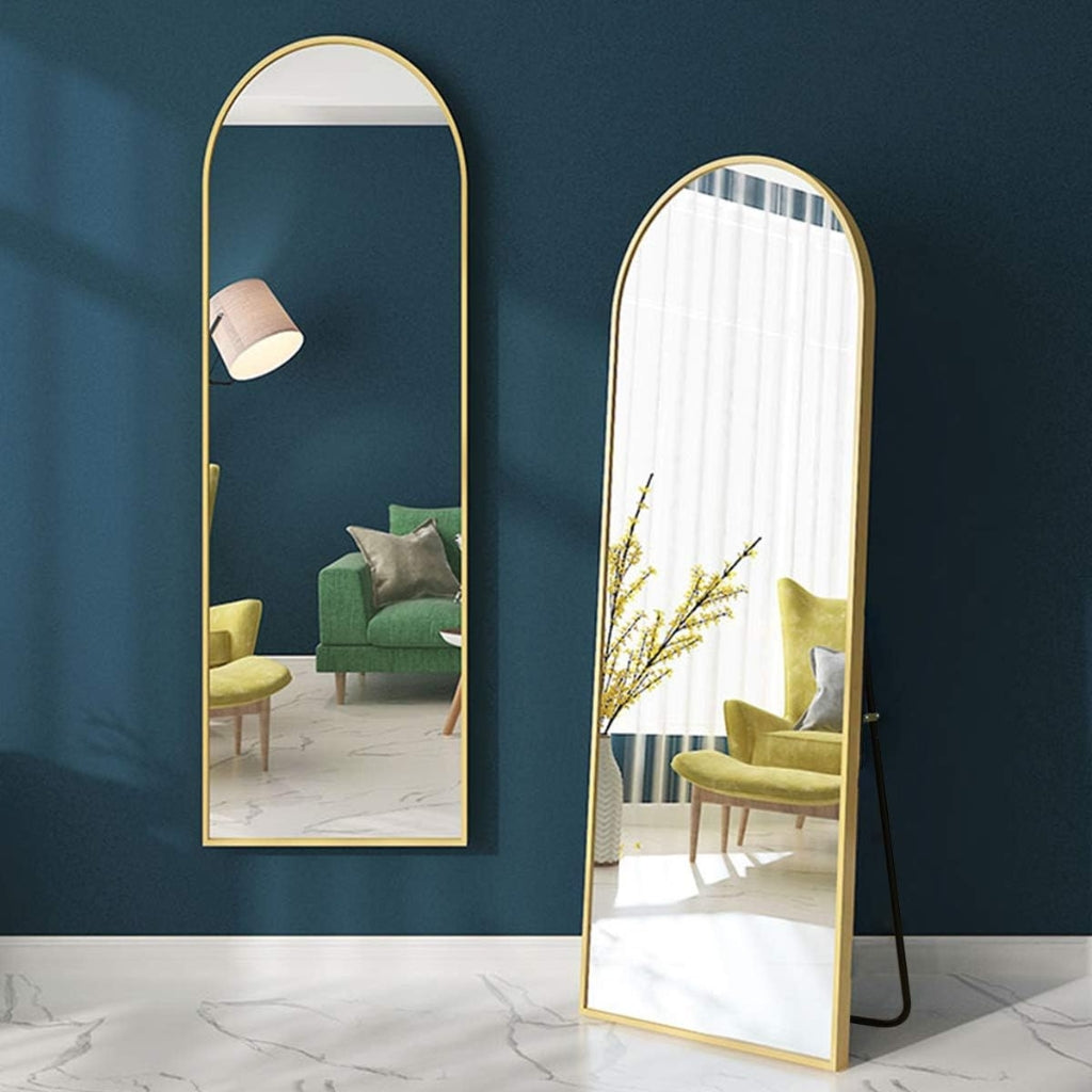 Miroir Arqué petit modèle Doré