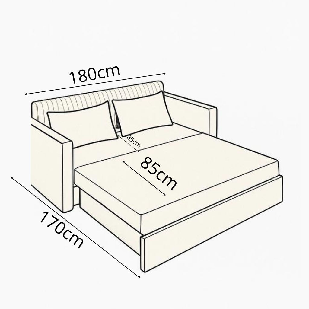 Canapé Lille Convertible Pratique avec Coffre de Rangement