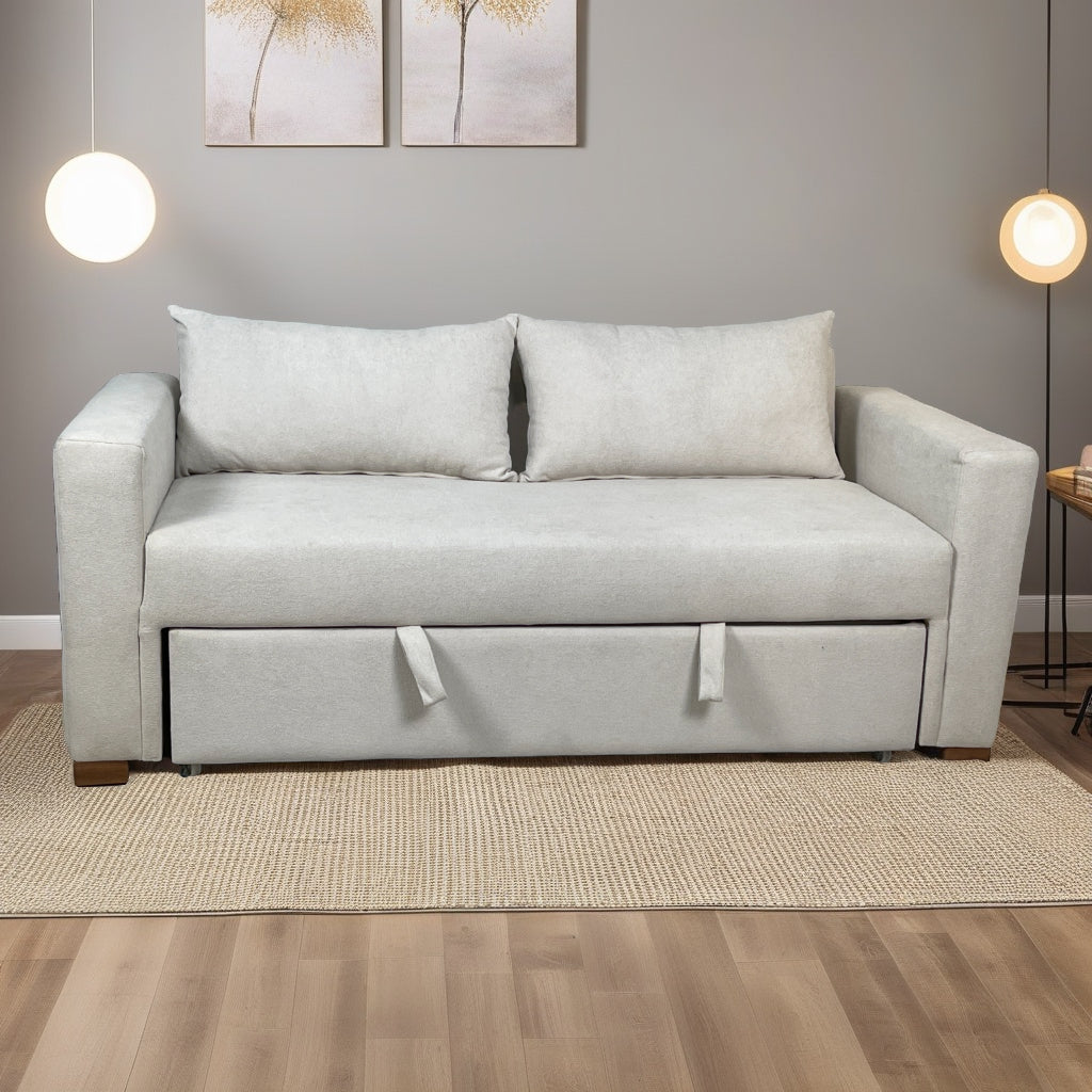 Canapé Nomade Convertible en Lit Astucieux 2-en-1