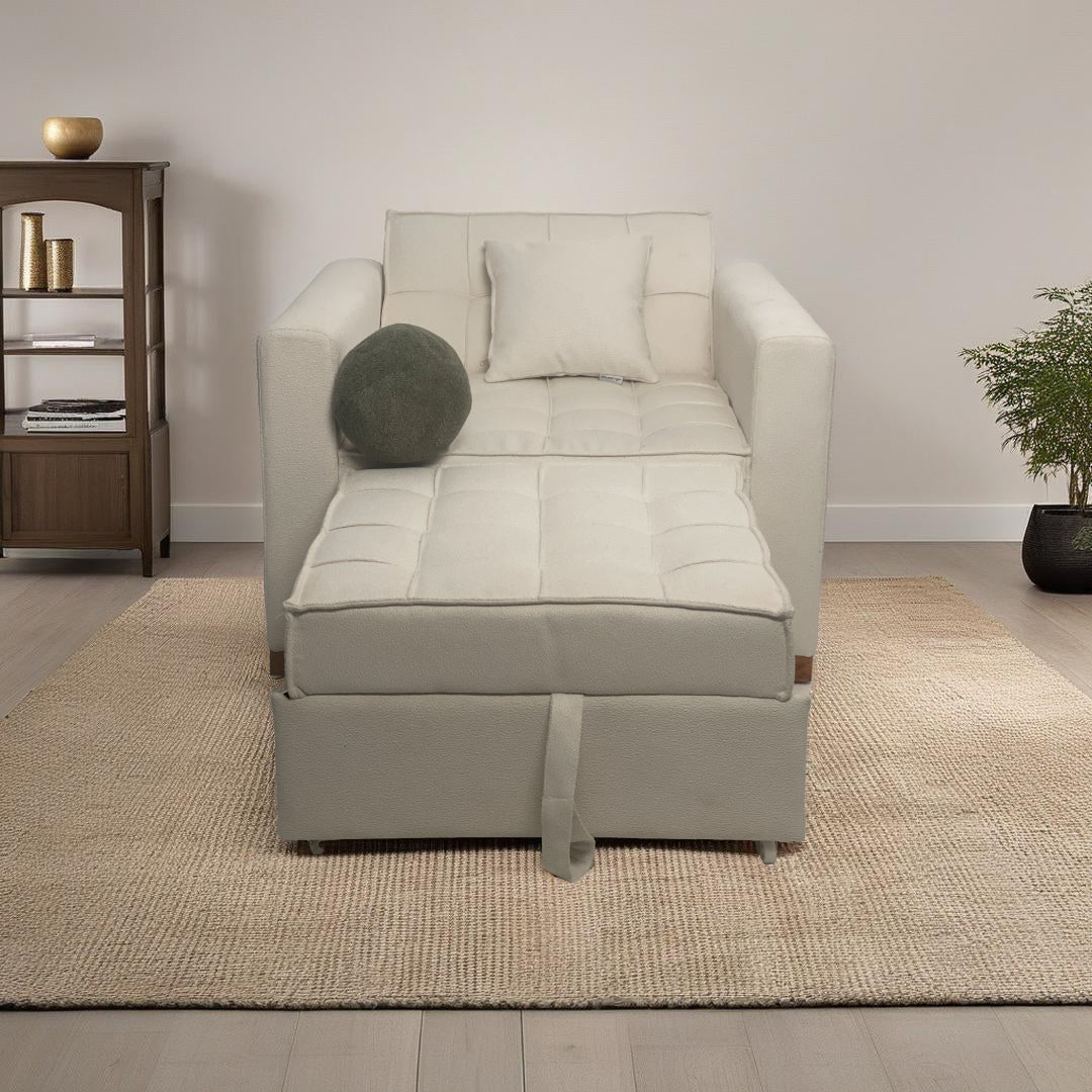 Fauteuil Solo convertible en lit avec appui-tête
