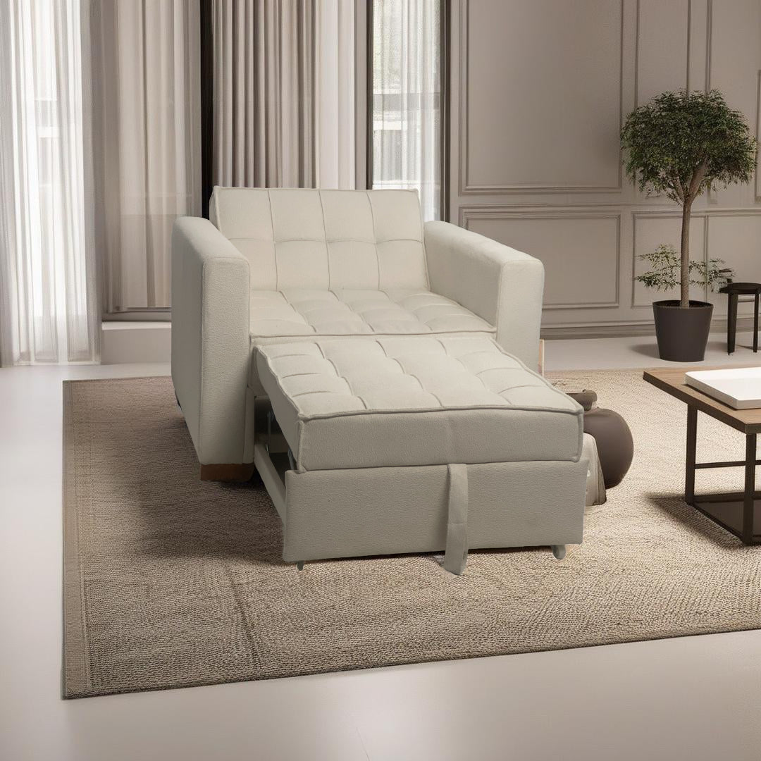 Fauteuil Solo convertible en lit avec appui-tête