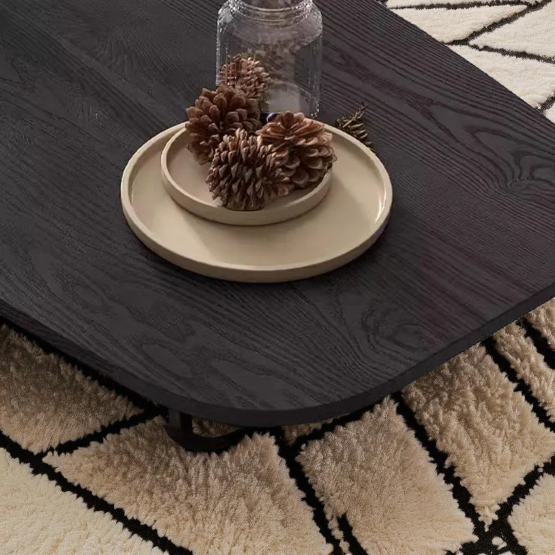 Table Basse Iroko en Bois