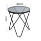 Lot de 2 Tables Basses Glass