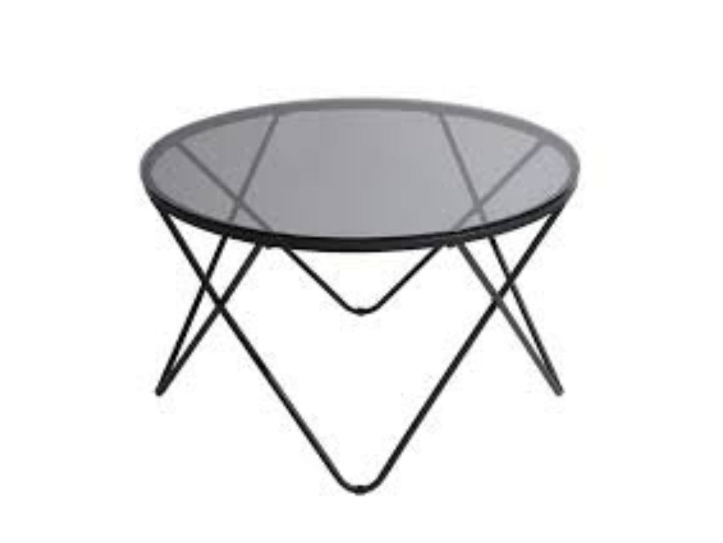 Lot de 2 Tables Basses Glass