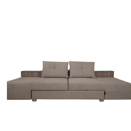 Canapé Karma 2 Places Extensible Convertible en Lit avec Rangement