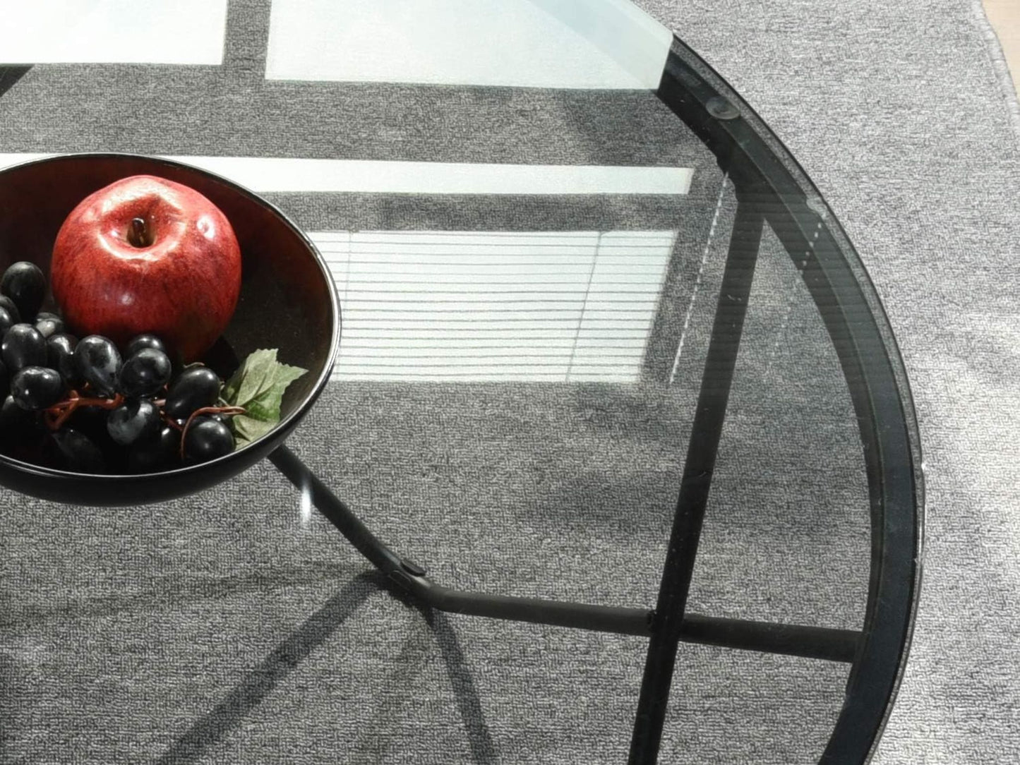 Lot de 2 Tables Basses Glass