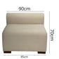 Canapé Curved Modulable Convertible en Lit