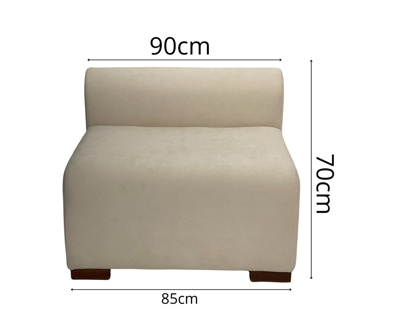 Canapé Curved Modulable Convertible en Lit