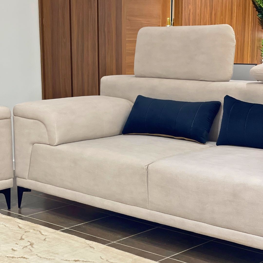 Canapé Relax 2p avec Repose-Tête – Élégance et Détente Infinie