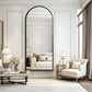 Miroir Arqué grand modèle Noir