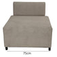 Canapé Puzzle Modulable 3 en 1 Beige