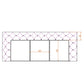 Canapé Chesterfield 3 places – Marron
