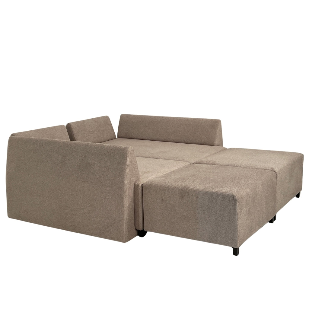 Canapé Puzzle Modulable 3 en 1 Beige