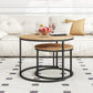Lot de 2 tables basses Céline