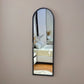 Miroir Arqué petit modèle Noir