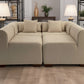 Canapé Curved Modulable Convertible en Lit