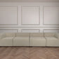 Canapé Curved Modulable Convertible en Lit