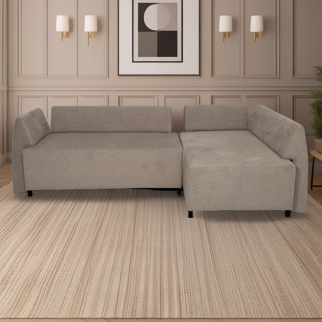 Canapé Puzzle Modulable 3 en 1 Beige