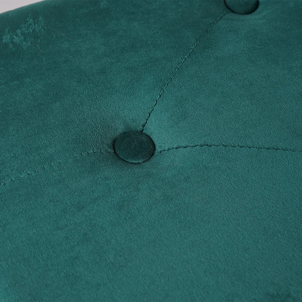 Banc d'entrée Diamant rembourré en velours