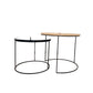 Lot de 2 Tables Basses Carl
