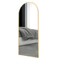 Miroir Arqué Grand Modèle Doré