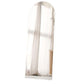 Miroir Arqué Grand Modèle Blanc
