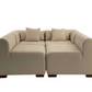 Canapé Curved Modulable Convertible en Lit