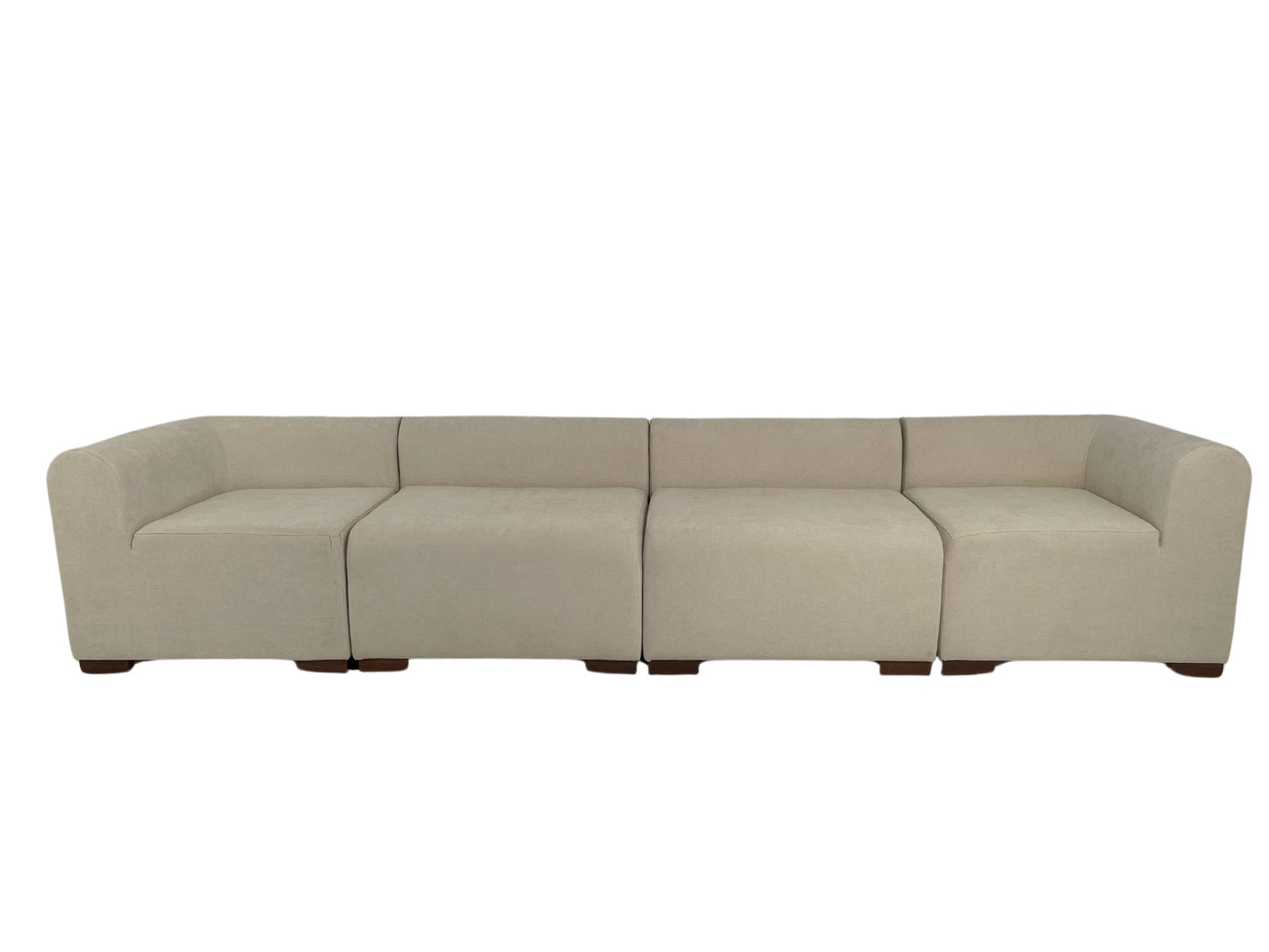 Canapé Curved Modulable Convertible en Lit